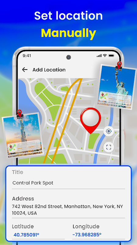 Google Find My Device interface showing phone location on a map