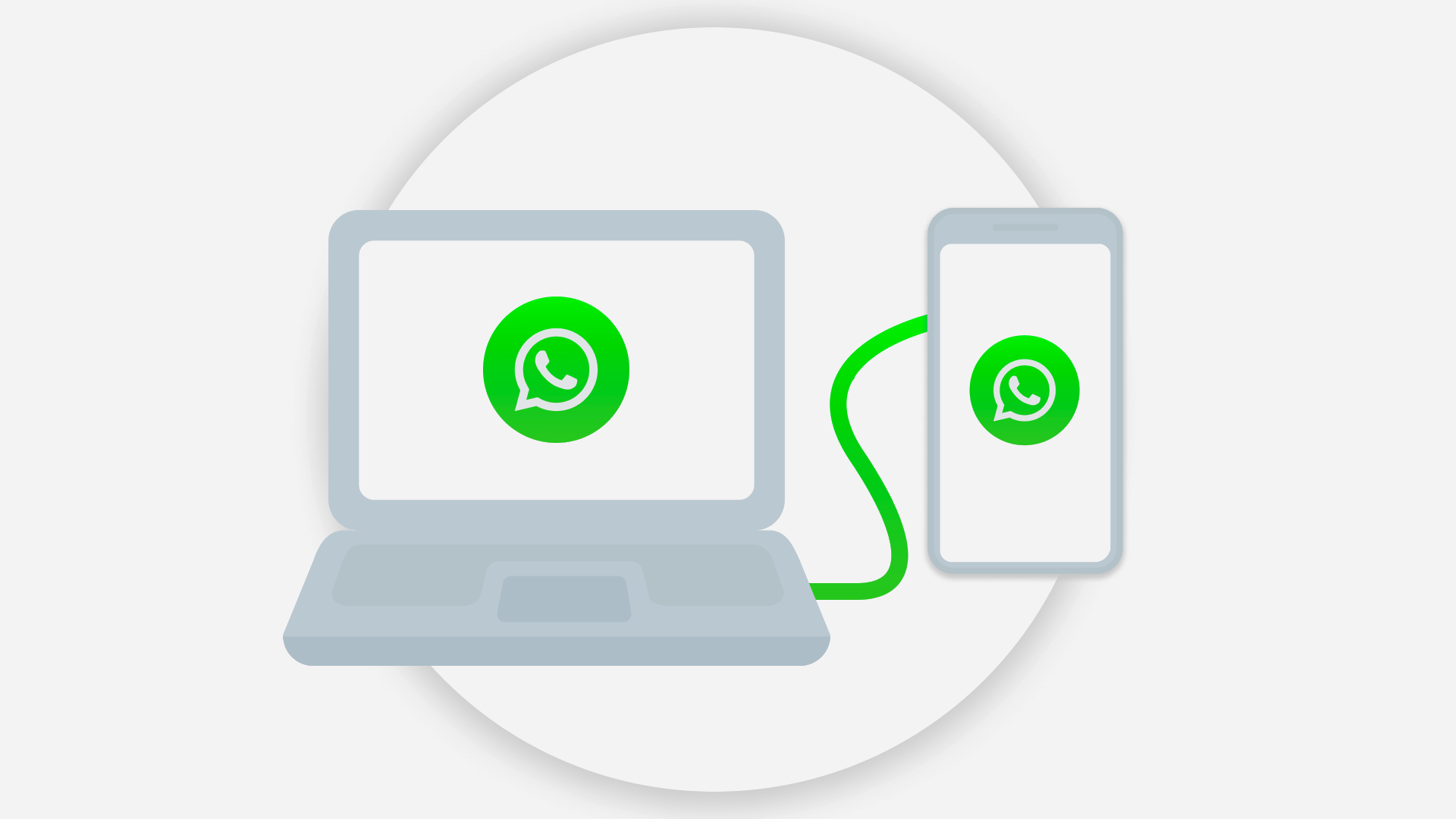 Checking internet connection for WhatsApp notifications