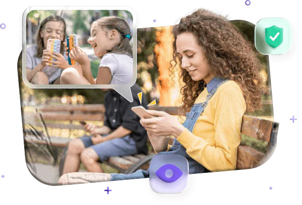 Screen showing screen mirroring settings with permissions and pairing code on a smartphone